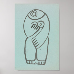 Studie für Mutter und Kind   Henri Gaudier-Brzeska Poster