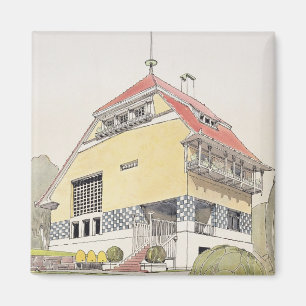 Studie für Olbrichs Haus, Darmstadt, von 'Archit Magnet