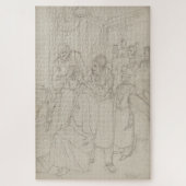 Studie für Premier Shampoing d’Absalon von Mucha Puzzle (Vertikal)