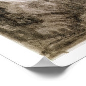 Studie für "Saul and the Witch of Endor" Poster (Ecke)