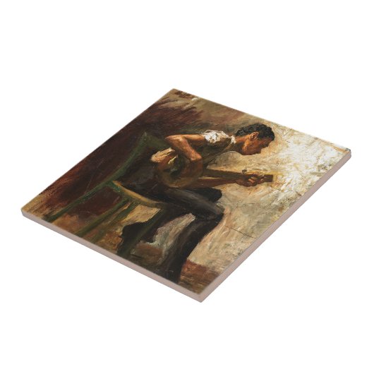 Studie für Schwarze-Jungen-Tanzen Fliese (Seite)