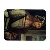 Studie für Selbstportrait mit Handschuh, c.1498 Magnet (Horizontal)