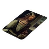 Studie für Selbstportrait mit Handschuh, c.1498 Magnet (Linke Seite)