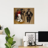 Studie für Sitzfiguren, Sargent Poster (Heimbüro)