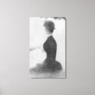 Studie für Sonntag Nachmittag Leinwanddruck