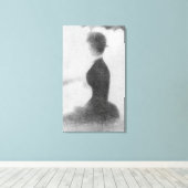 Studie für Sonntagnachmittag Leinwanddruck (Insitu (Holzboden))