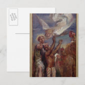 Studie für St. Philip Postkarte (Vorne/Hinten)
