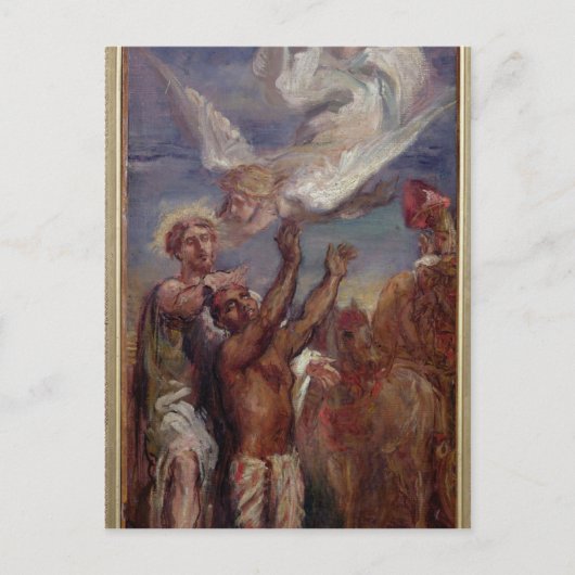 Studie für St. Philip Postkarte (Vorderseite)