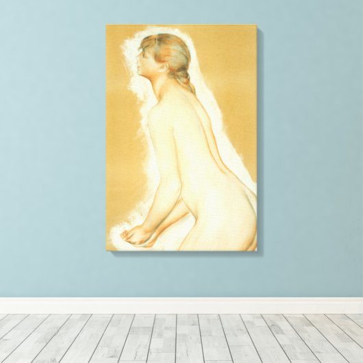 Studie für "The Large Bathers" von Pierre Renoir Leinwanddruck (Insitu (Holzboden))