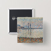 Studie Georges Pierre Seurat | für 'den Kanal an Button (Vorne & Hinten)
