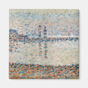 Studie Georges Pierre Seurat   für 'den Kanal an Magnet