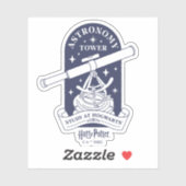 Studie im HOGWARTS™ Astronomie Tower Aufkleber (Blatt)
