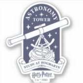 Studie im HOGWARTS™ Astronomie Tower Aufkleber (Vorderseite)