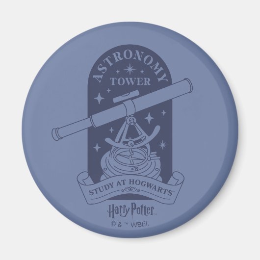 Studie im HOGWARTS™ Astronomie Tower Magnet (Vorne)
