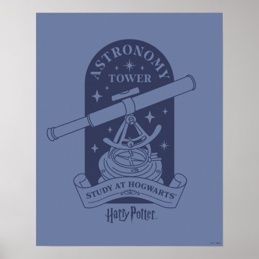 Studie im HOGWARTS™ Astronomie Tower Poster (Vorne)