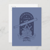 Studie im HOGWARTS™ Astronomie Tower Postkarte (Vorne/Hinten)