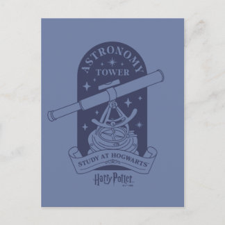 Studie im HOGWARTS™ Astronomie Tower Postkarte