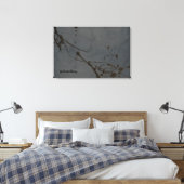 Studie in Schwarz Leinwanddruck (Insitu (Schlafzimmer))