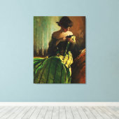 Studie in Schwarz und Grün von John White Alexande Leinwanddruck (Insitu (Holzboden))