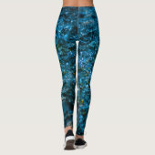 Studie in Watercolor - Gelb Leggings (Rückseite)