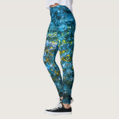 Studie in Watercolor - Gelb Leggings (Links)