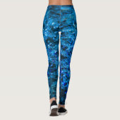 Studie in Watercolor - Indigo Leggings (Rückseite)