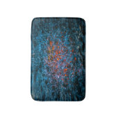 Studie in Watercolor - Orange Badematte (Vorderseite Vertikal)