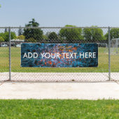 Studie in Watercolor - Orange Banner (Insitu)