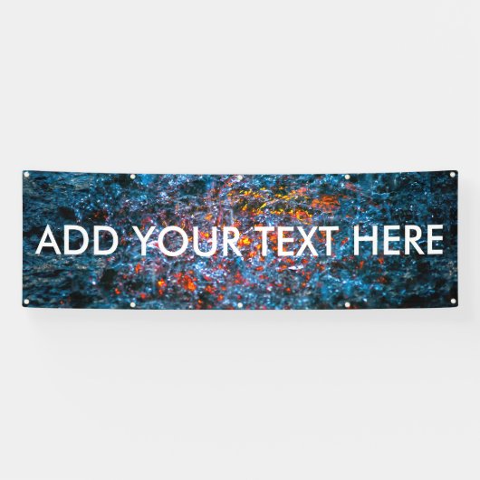 Studie in Watercolor - Orange Banner (Horizontal)