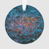 Studie in Watercolor - Orange Ornament (Vorderseite)