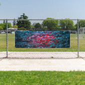Studie in Watercolor - Rot Banner (Insitu)
