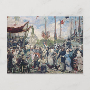 Studie "Le 14 Juillet 1880", 1880-84 Postkarte