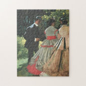 Studie Le dé jeuner sur l'herbe Monet Fine Art Puzzle (Vertikal)