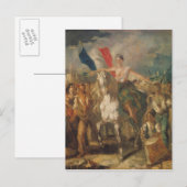 Studie "Liberty", 1830 Postkarte (Vorne/Hinten)