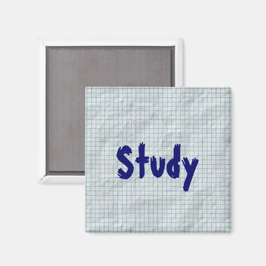 Studie Magnet (Vorderseite/Rückseite)