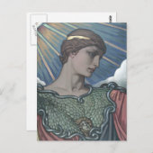 Studie Minerva Postkarte (Vorne/Hinten)