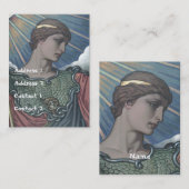 Studie Minerva Visitenkarte (Vorne/Hinten)
