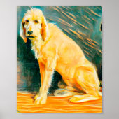 Studie mit zwei Hunden Poster (Vorne)