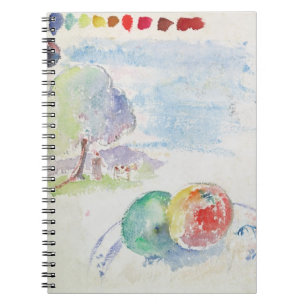 Studie Paul Gauguins von Früchten und von Notizblock