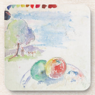 Studie Paul Gauguins   von Früchten und von Untersetzer
