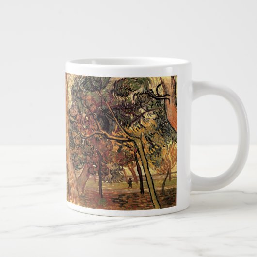 Studie Pine Trees von Vincent van Gogh Jumbo-Tasse (Rechts)