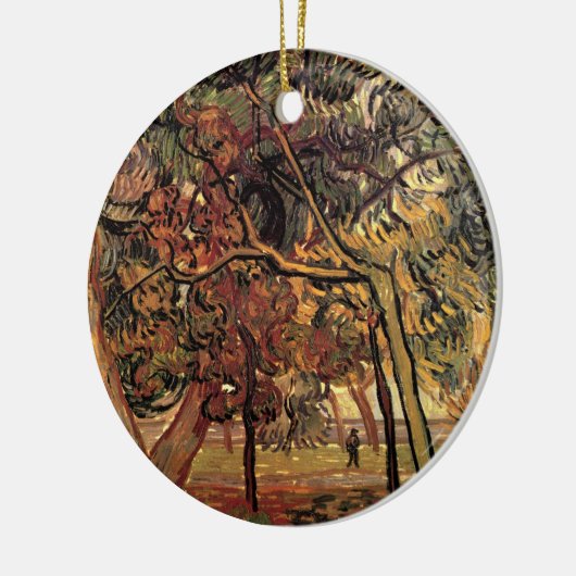 Studie Pine Trees von Vincent van Gogh Keramikornament (Links)