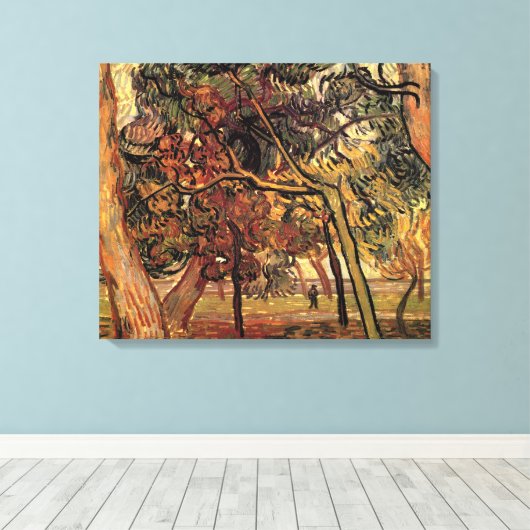 Studie Pine Trees von Vincent van Gogh Leinwanddruck (Insitu (Holzboden))