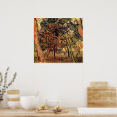 Studie Pine Trees von Vincent van Gogh Poster (Küche)