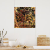 Studie Pine Trees von Vincent van Gogh Poster (Küche)