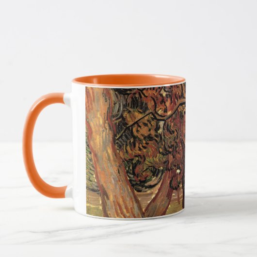 Studie Pine Trees von Vincent van Gogh Tasse (Links)