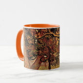 Studie Pine Trees von Vincent van Gogh Tasse (Vorderseite Links)