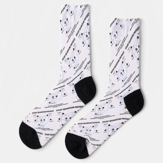 Studie Quantum Physics Higgs Field Standard Model Socken (Linkes Detail)