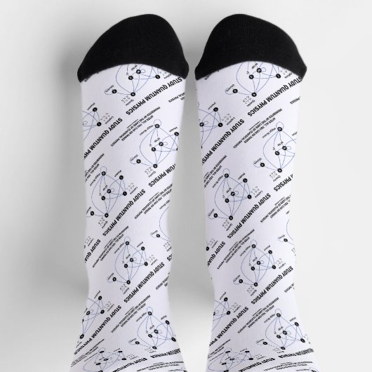 Studie Quantum Physics Higgs Field Standard Model Socken (Oben)