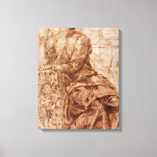 Studie Sibyl Leinwanddruck (Vorderseite)